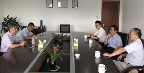 江蘇省鋼協(xié)陳洪冰副會(huì)長(zhǎng)來訪吉瑪公司